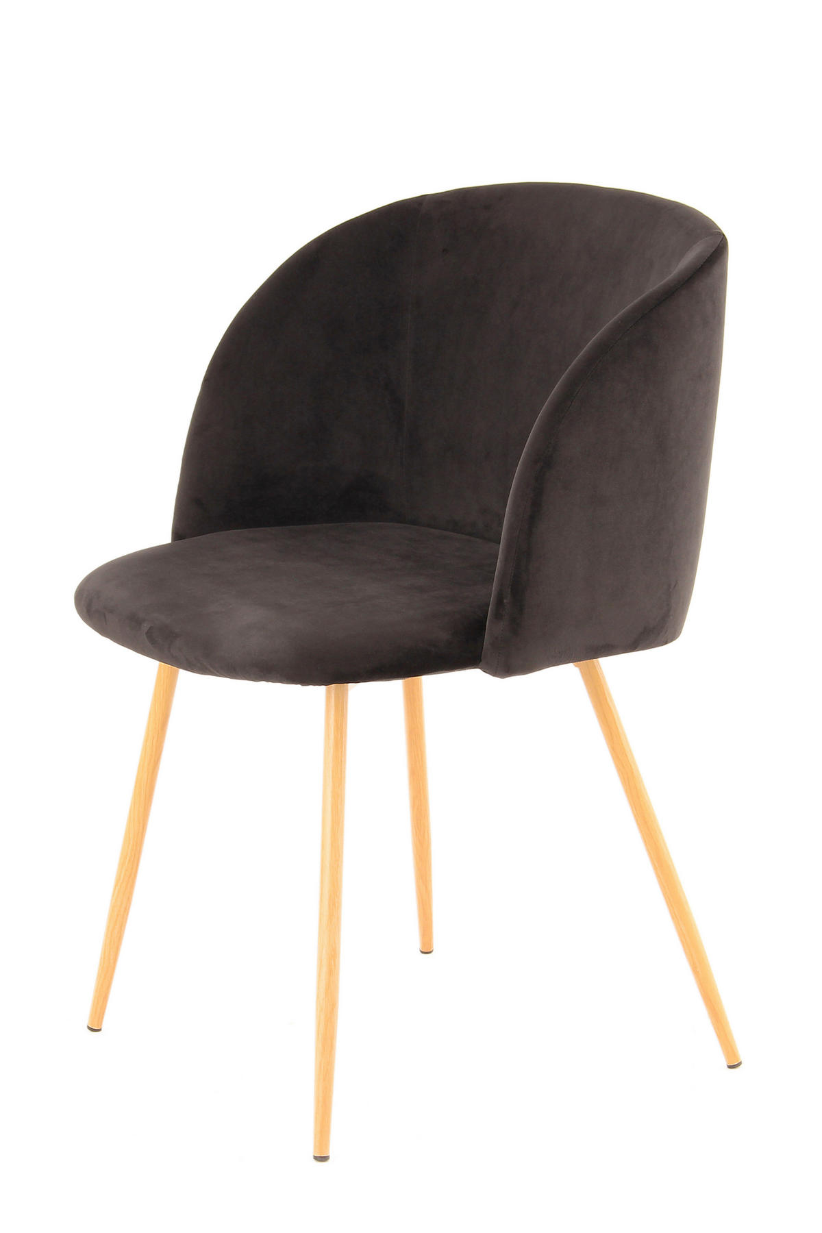 SADA ŽIDLÍ 2 kusy - černá, Design, kov/plast (54/84/56cm)