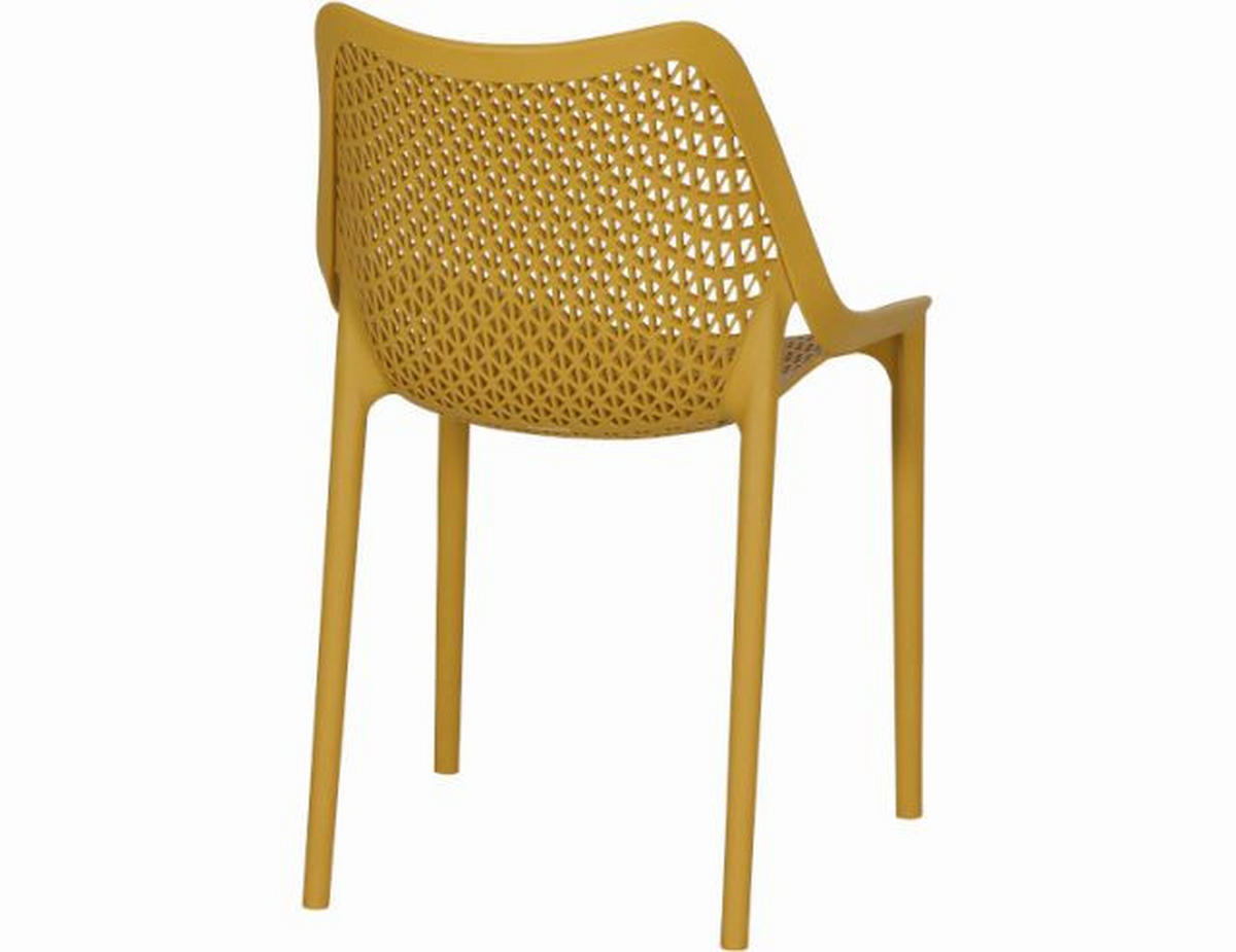 GARTENSTUHL Currygelb  - Currygelb, Basics, Kunststoff (60/81/50cm) - Siena Garden