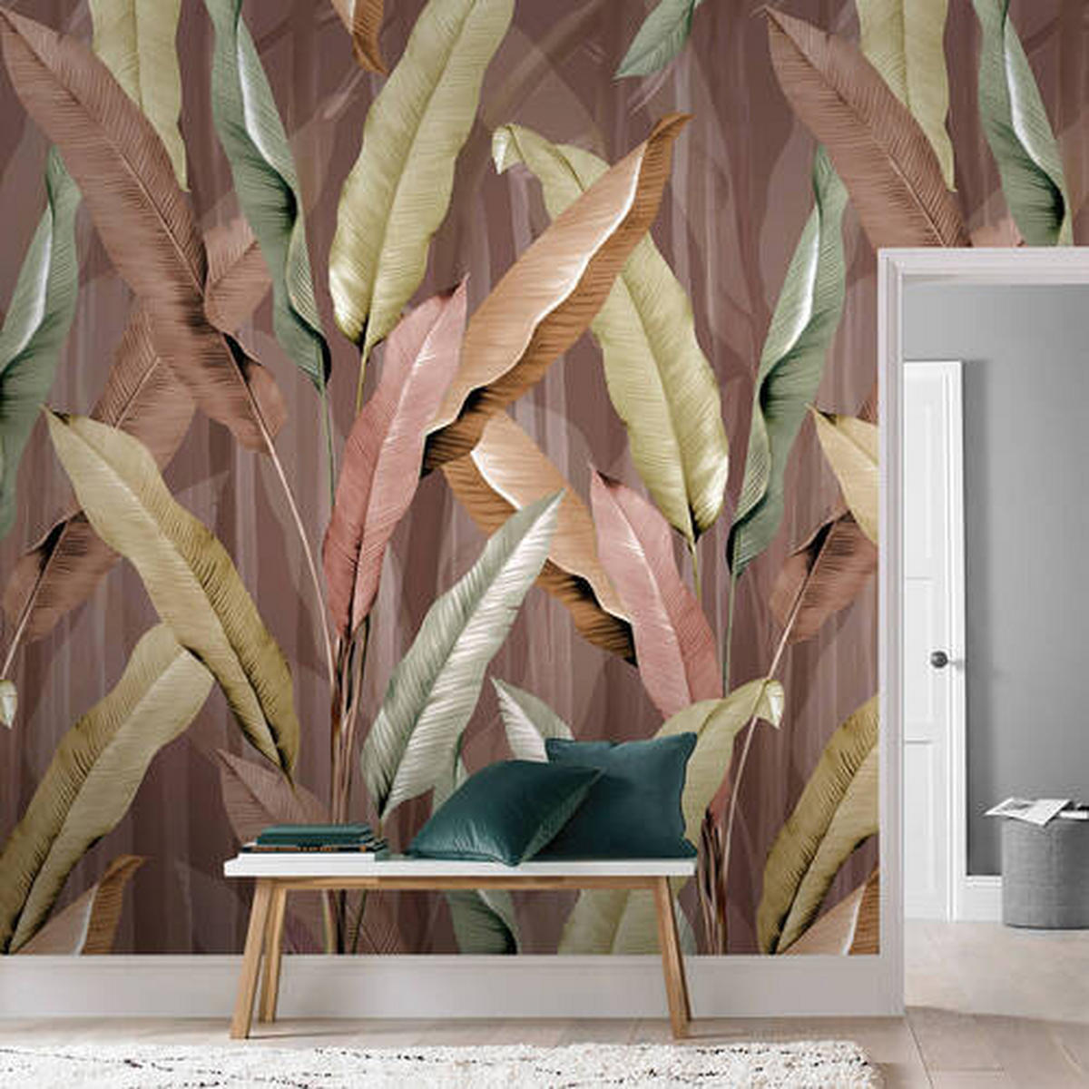 FOTOTAPETE - Multicolor, Basics, Papier/Kunststoff (200/280cm)