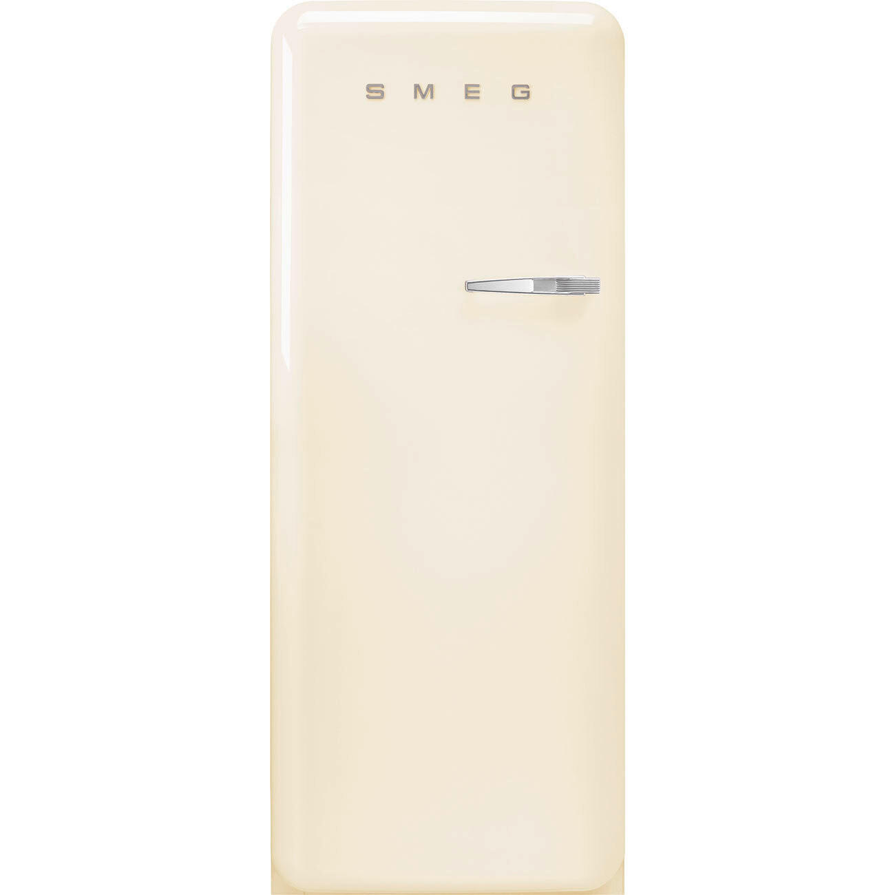 KÜHLSCHRANK 60,1/153/76,8 cm  - Creme, Basics, Glas/Metall (60,1/153/76,8cm) - SMEG
