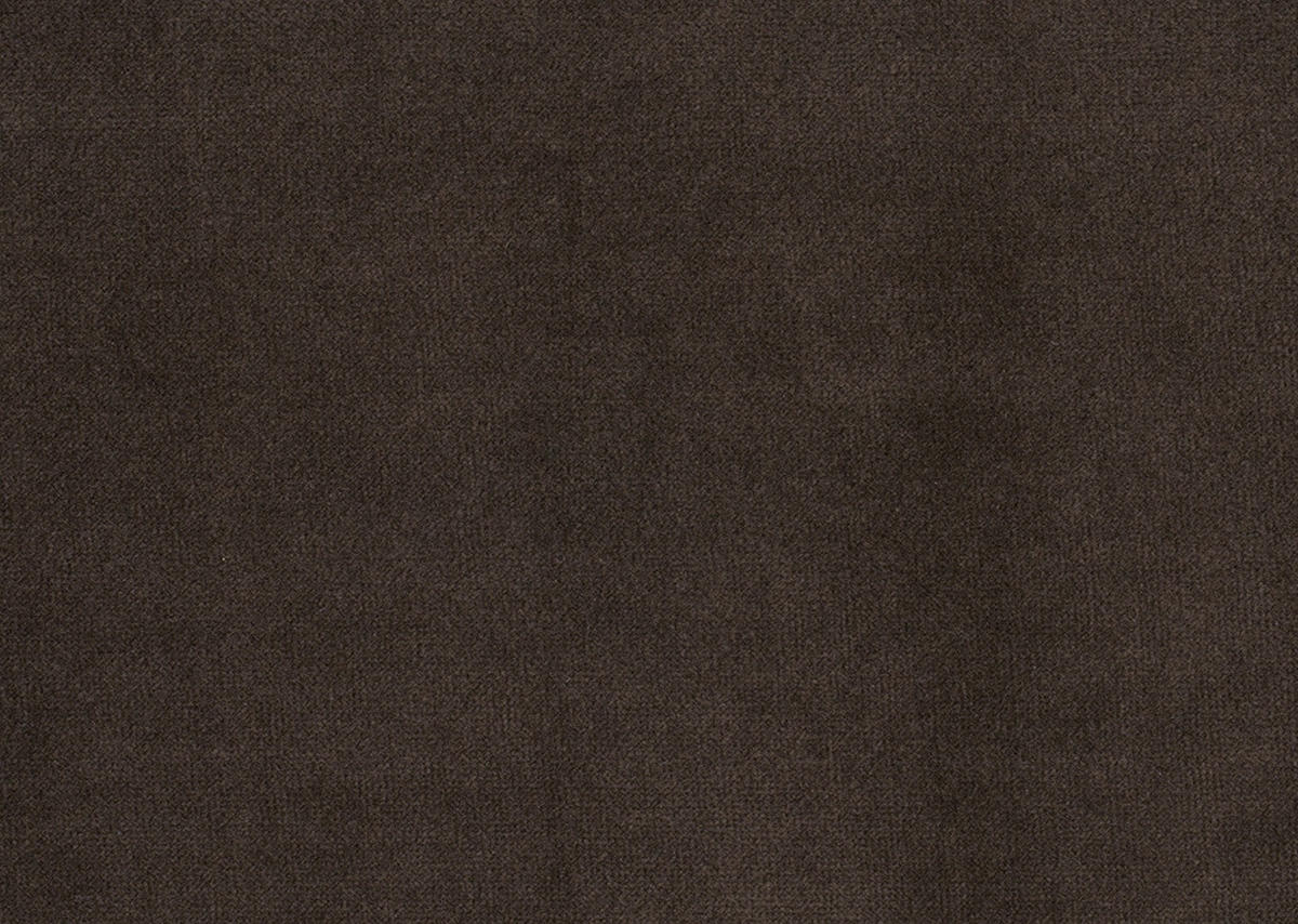 SESSEL Samt Dunkelbraun    - Dunkelbraun/Naturfarben, Design, Holz/Textil (73/73/66cm) - Carryhome