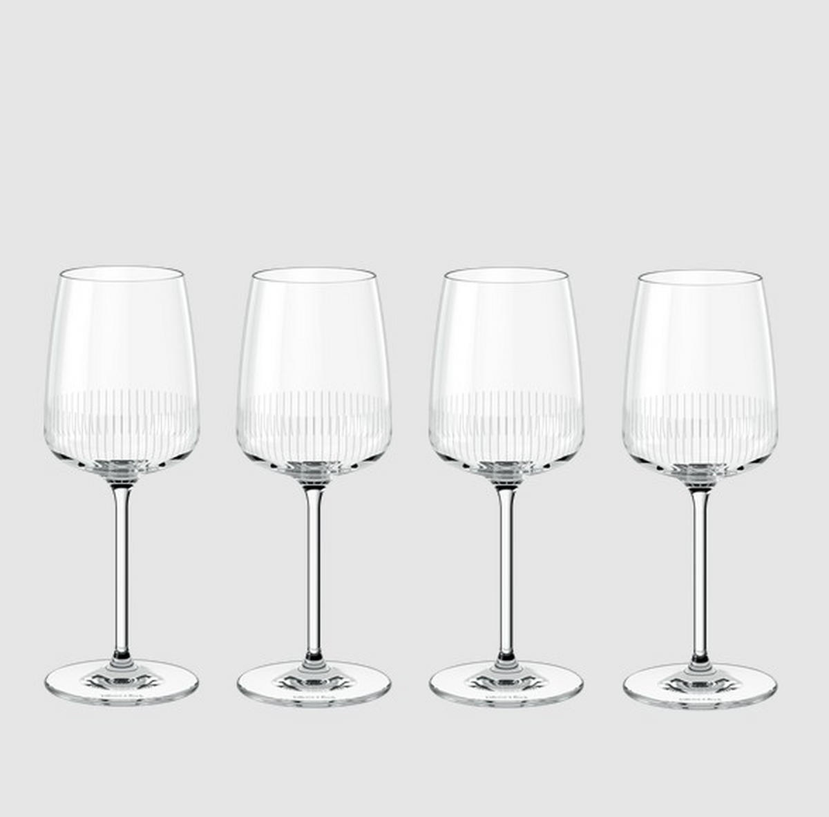 Set kozarcev Afina 4/1 - prozorno, Konvencionalno, steklo (8,2/22cm) - Villeroy & Boch