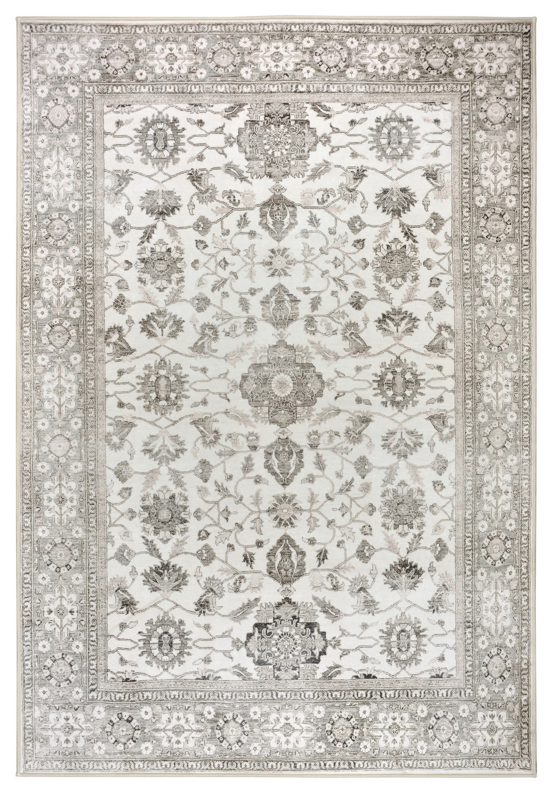 FLACHWEBETEPPICH 160/230 cm LIVING-CLASSIC Beige, Perlmutt  - Beige/Perlmutt, Design, Kunststoff/Textil (160/230cm) - Lindorug