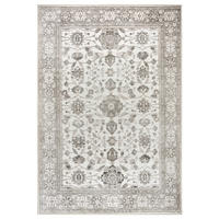 FLACHWEBETEPPICH 160/230 cm LIVING-CLASSIC Beige, Perlmutt  - Beige/Perlmutt, Design, Kunststoff/Textil (160/230cm) - Lindorug