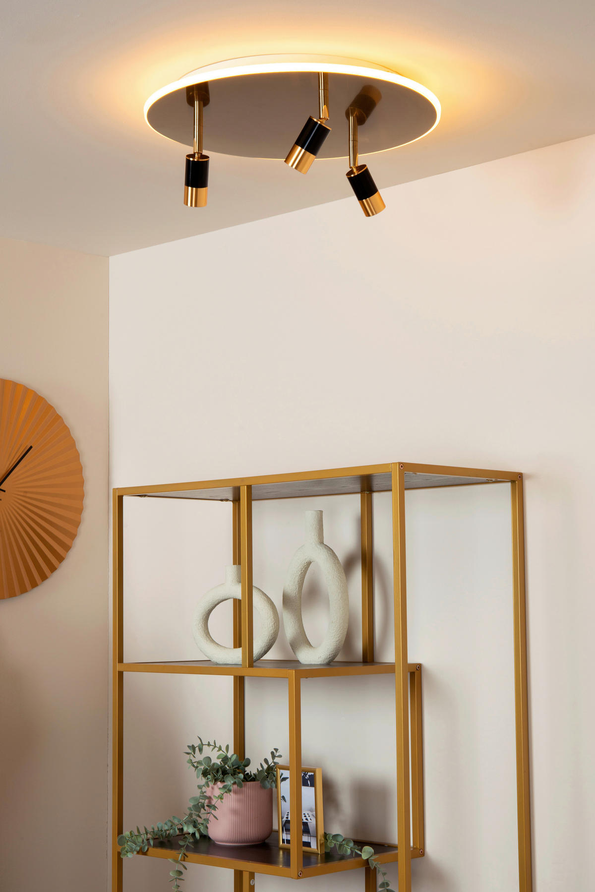 LED-DECKENLEUCHTE 48/48/16.5 cm   - LIFESTYLE (48/48/16.5cm) - Lucide