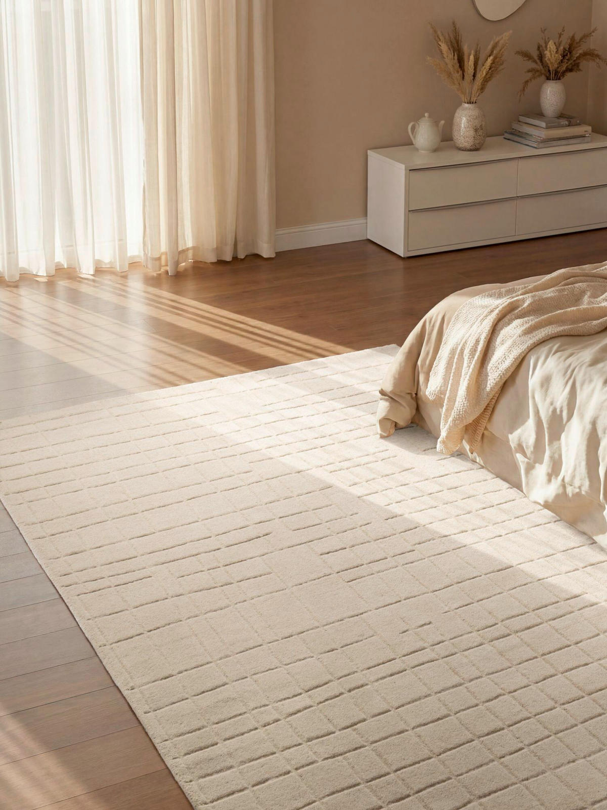 WOLLTEPPICH  Wohnzimmer 160/230 cm Kollektion 1890 Kenso Beige rechteckig  - Beige, Basics, Textil (160/230cm) - Villeroy & Boch