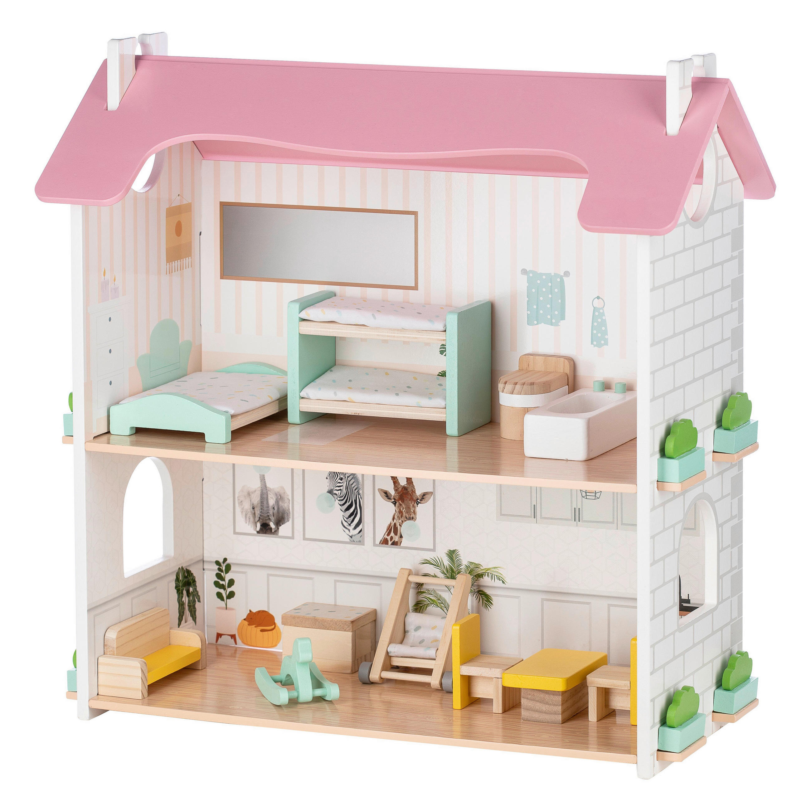 KUĆICA ZA LUTKE   - višebojno, Basics, plastika (3,20kg)