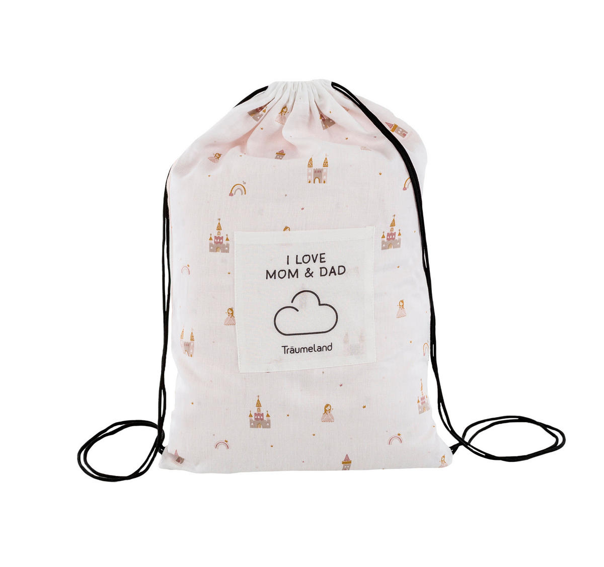 BABYBETTWÄSCHE 100/135 cm  - Rosa/Weiß, Basics, Textil (100/135cm) - Träumeland