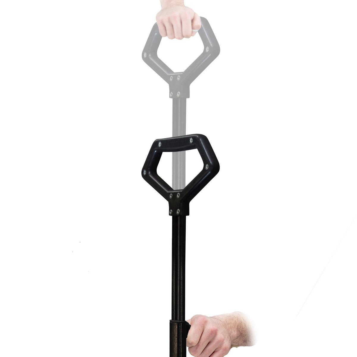 SKLÁDACÍ DĚTSKÝ VOZÍK - šedá, Konvenční, kov/textil (59/102/134cm)