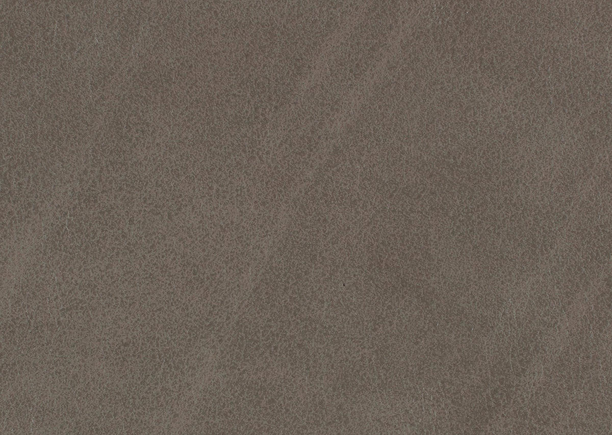 3-SITZER-SOFA in Echtleder Grau  - Schwarz/Grau, Design, Leder/Metall (224/88/100cm) - Valdera