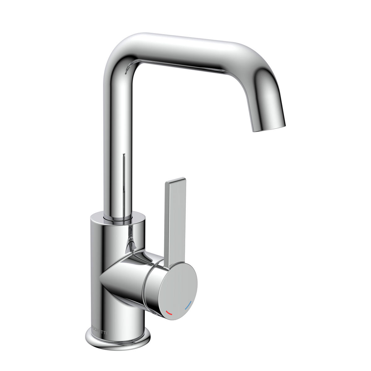 WASCHTISCHARMATUR 5/24,5/17,5 cm  - Chromfarben, Basics, Metall (5/24,5/17,5cm) - Schütte