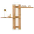 WANDPANEEL Eichefarben  80/119,7/20 cm  - Eichefarben, Natur, Holz (80/119,7/20cm) - Linea Natura