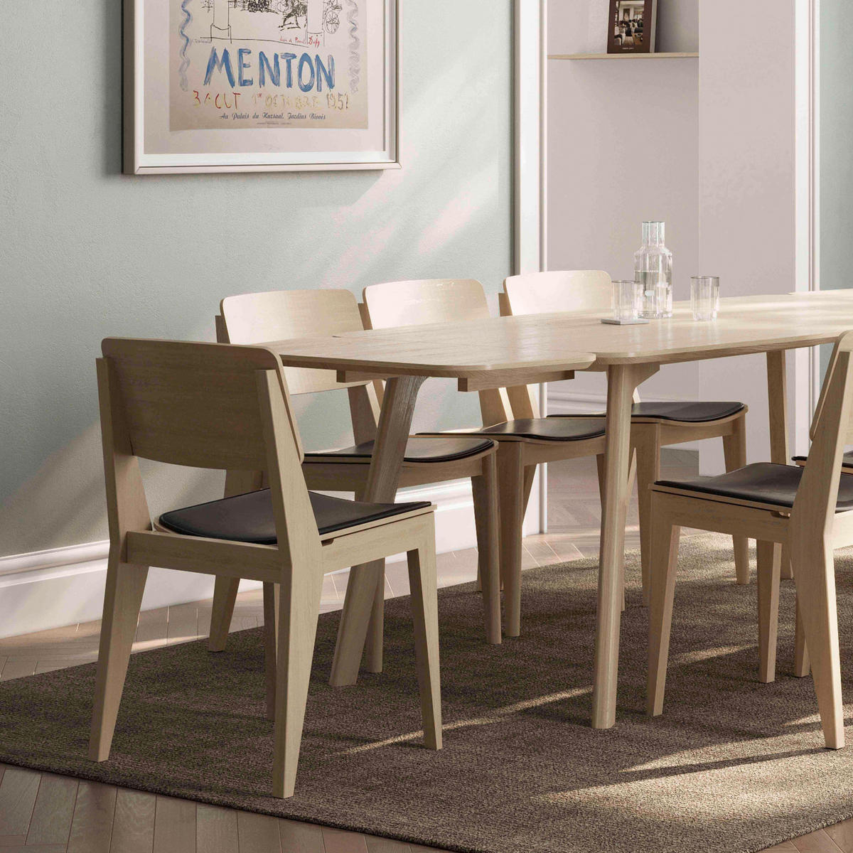 SITZKISSEN  - Schwarz, Design, Fell (42/1/42cm) - Livetastic
