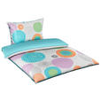 WENDEBETTWÄSCHE KASHMIRA Satin 140/200 cm  - Multicolor, Trend, Textil (140/200cm) - Esposa