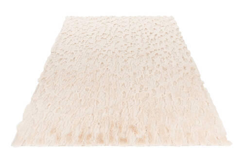 Thumbnail - Obsession Hochflorteppich My Valley, Creme, Textil, Struktur, rechteckig, 60x100 cm, Oeko-Tex® Standard 100, für Fußbode...