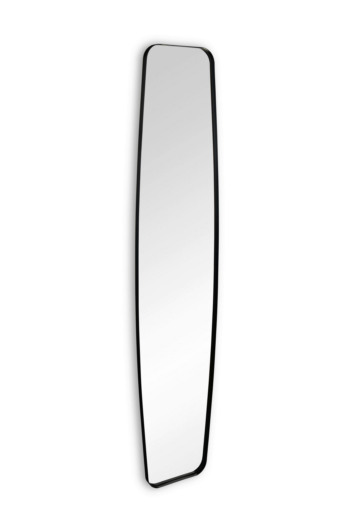 WANDSPIEGEL 35/170/3 cm    in rechteckig  - Schwarz, MODERN, Glas/Metall (35/170/3cm)