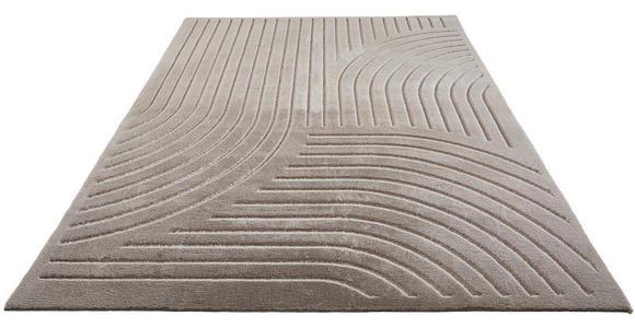HOCHFLORTEPPICH 160/230 cm Siena Taupe  - Taupe, Design, Kunststoff/Textil (160/230cm) - Novel