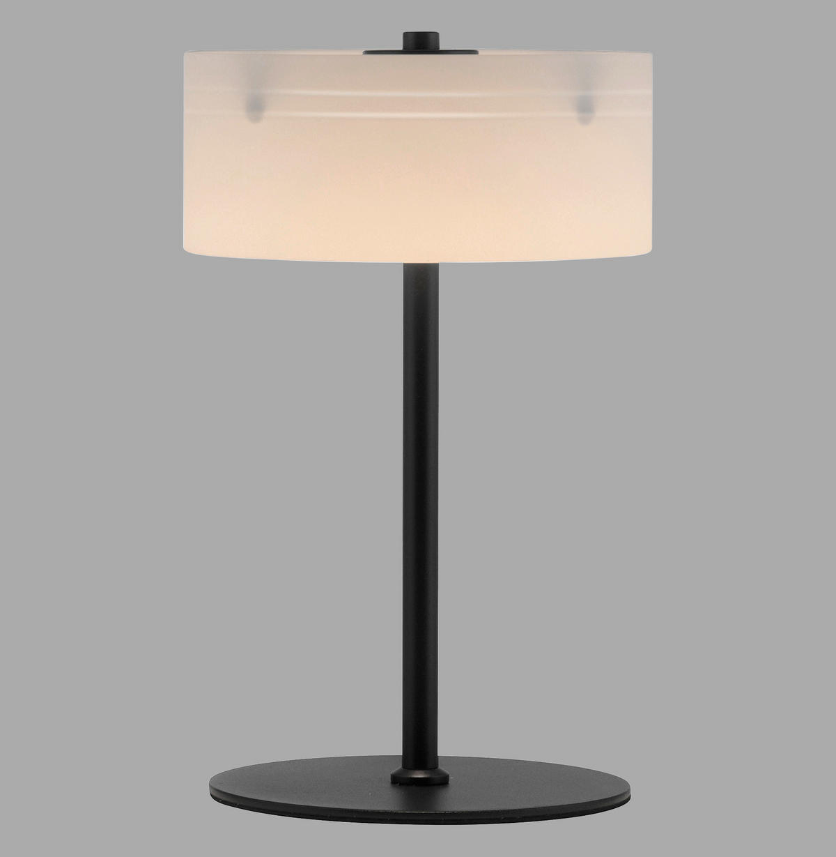 LED-TISCHLEUCHTE 20/20/33 cm   - Schwarz, Design, Glas/Kunststoff (20/20/33cm)