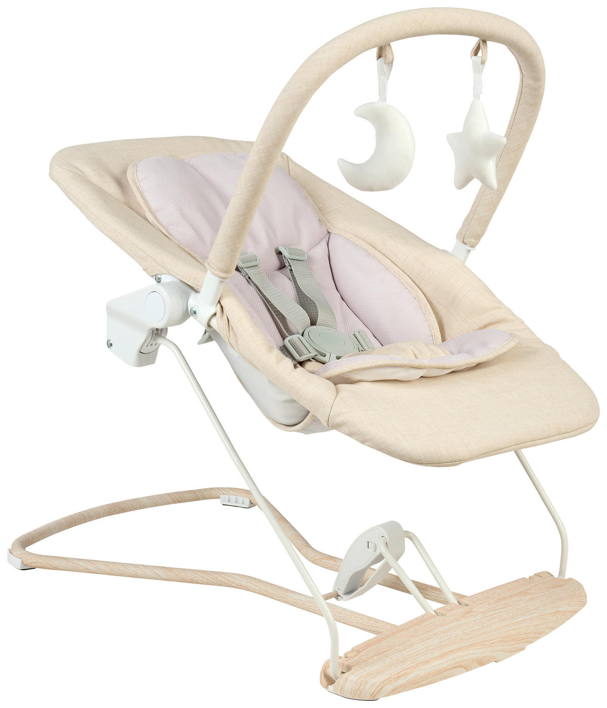 NJIHALICA  LUNCH  - bež, Osnovno, tekstil/metal (66/45/48-58cm) - My Baby Lou