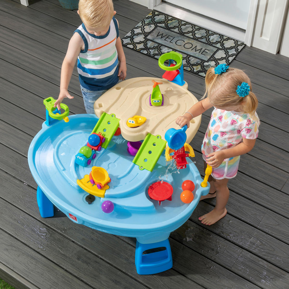 BALLSPIELTISCH BUDDIES CENTER Multicolor  - Multicolor, KONVENTIONELL, Kunststoff (92,7/92,7/69,2cm)