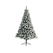 BOŽIĆNI BOR - bijela/zelena, Lifestyle, metal/plastika (117/117/180cm) - X-Mas