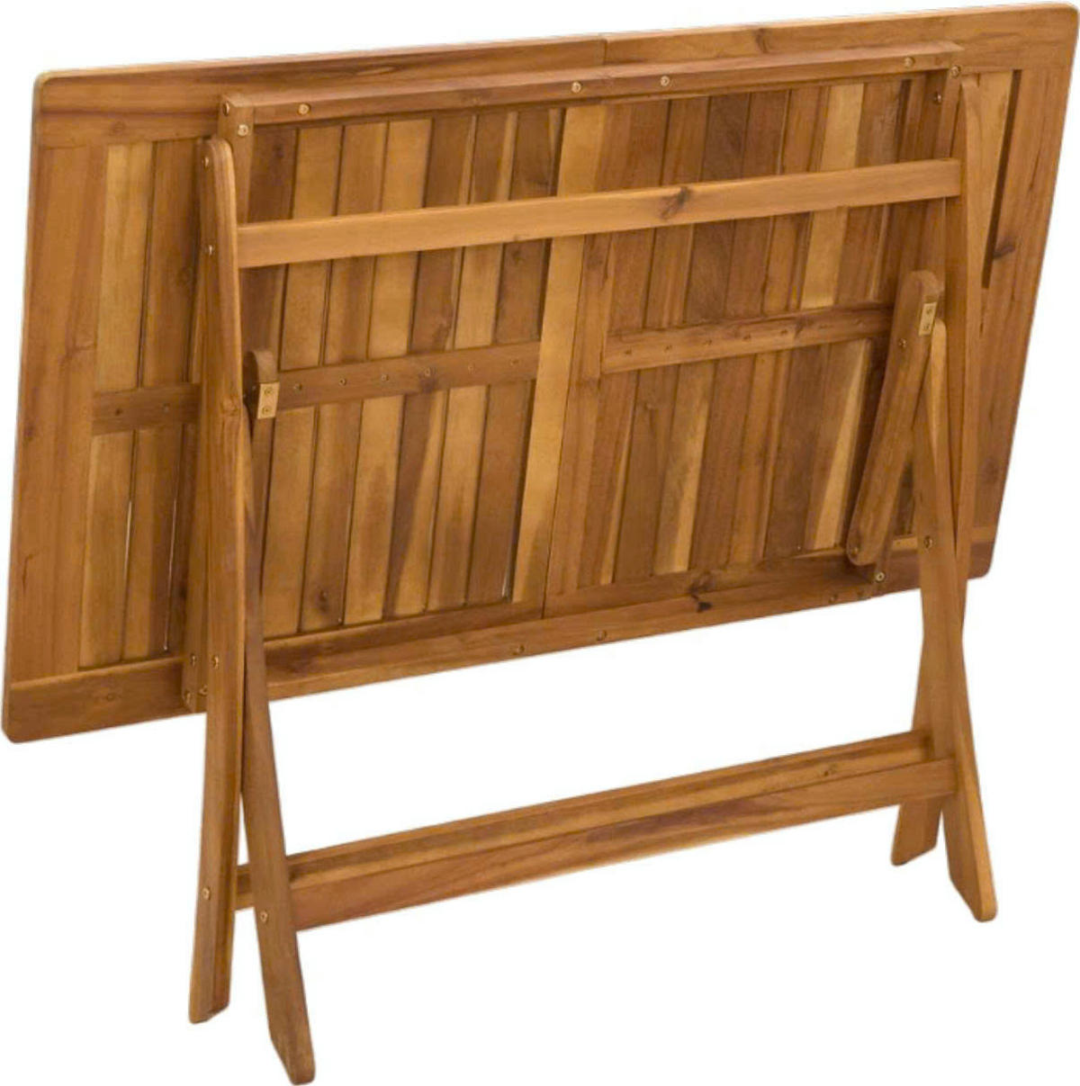 GARTENTISCHGRUPPE  - Akaziefarben, MODERN, Holz (120cm) - Beldano