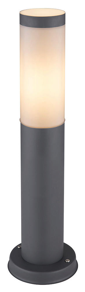 AUßENLEUCHTE 12,7/45 cm   - Anthrazit/Opal, Basics, Kunststoff/Metall (12,7/45cm) - Globo
