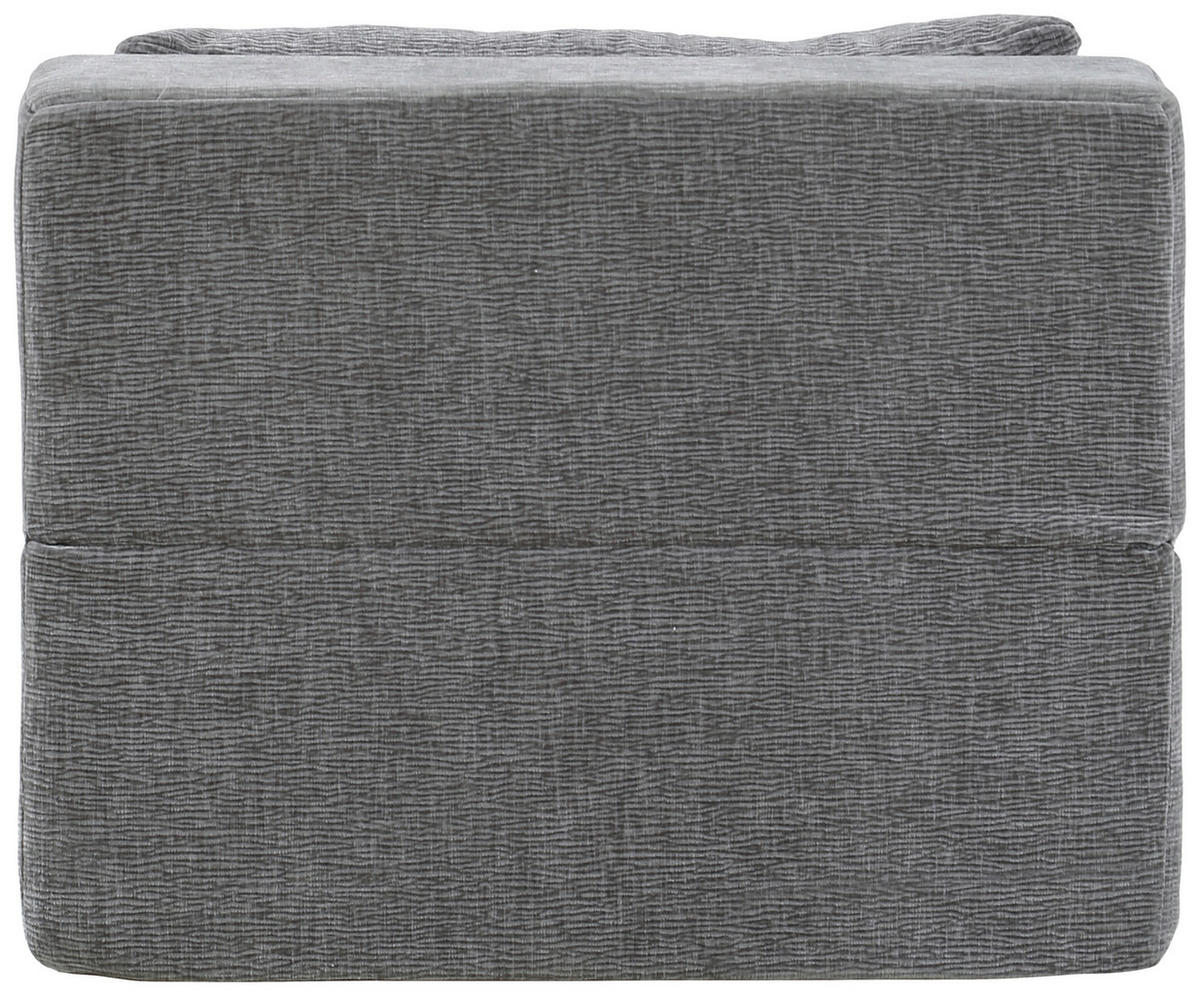 SOFAELEMENT in Leinenoptik Hellgrau  - Hellgrau, Design, Textil (82/64/95cm) - P & B
