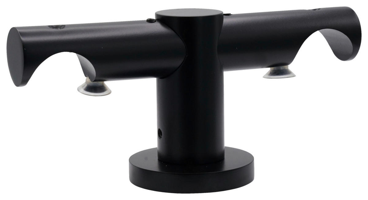 Consolă De Tavan  - negru, Basics, metal (9,5/4,9/4,9cm) - Homeware