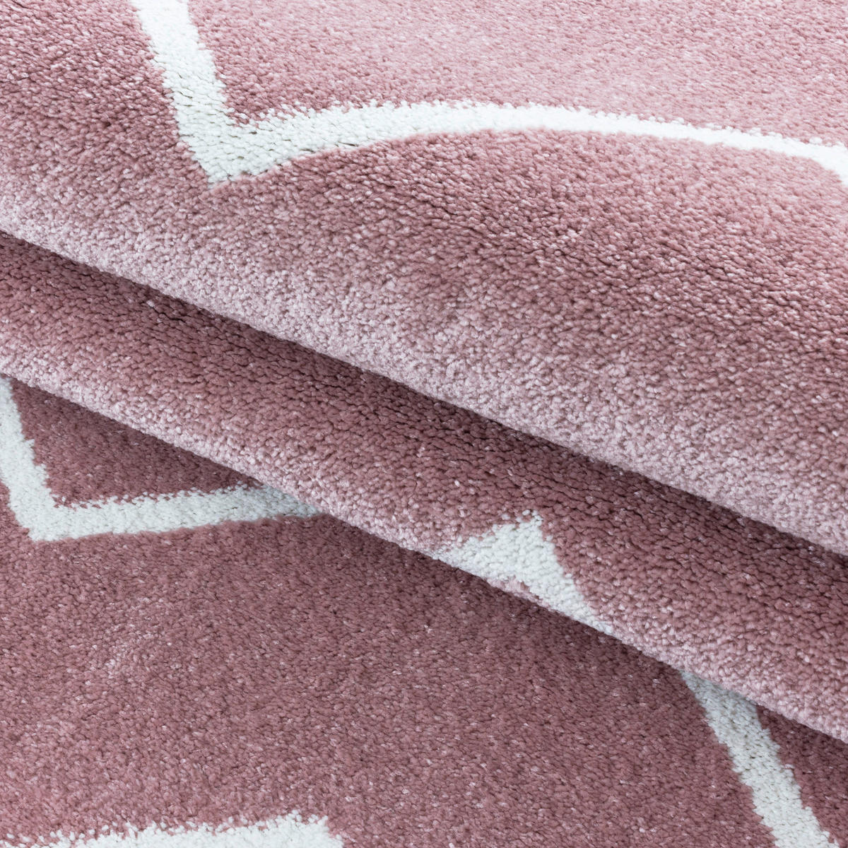 RYAMATTA 140/200 cm Rio 4602 rosa  - rosa, Basics, textil (140/200cm)