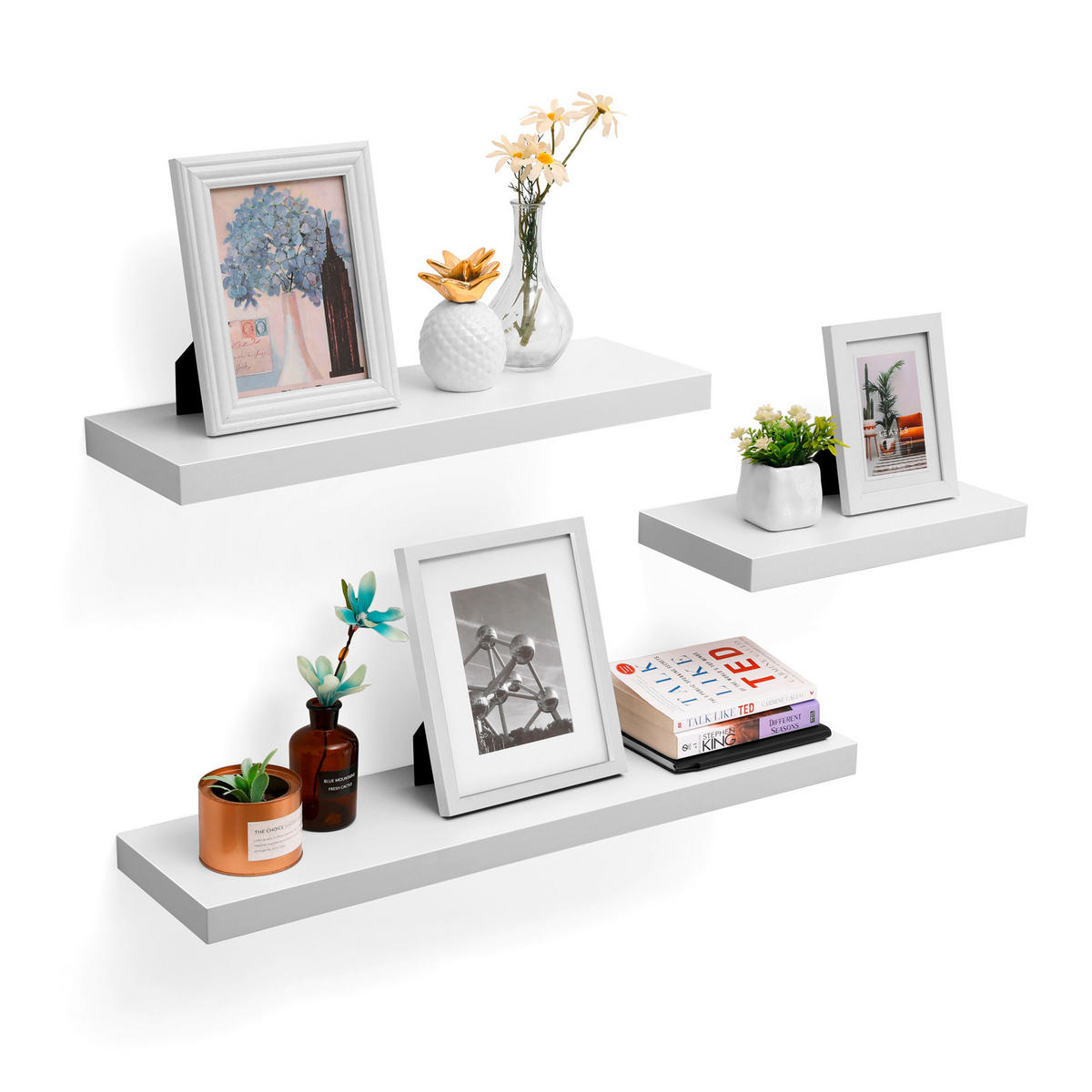 WANDBOARD in 40/3,8/20 cm Weiß  - Weiß, Trend, Holzwerkstoff (40/3,8/20cm) - Boxxx