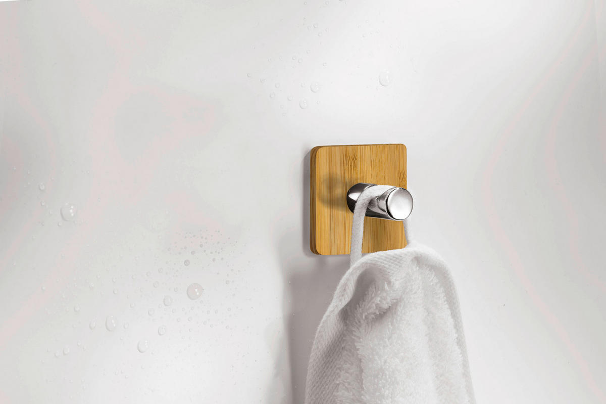 KUKICA ZA RUČNIK   drvo  TIMBER HOOKS  - Basics, drvo (5,0/5,0/1cm) - Kleine Wolke
