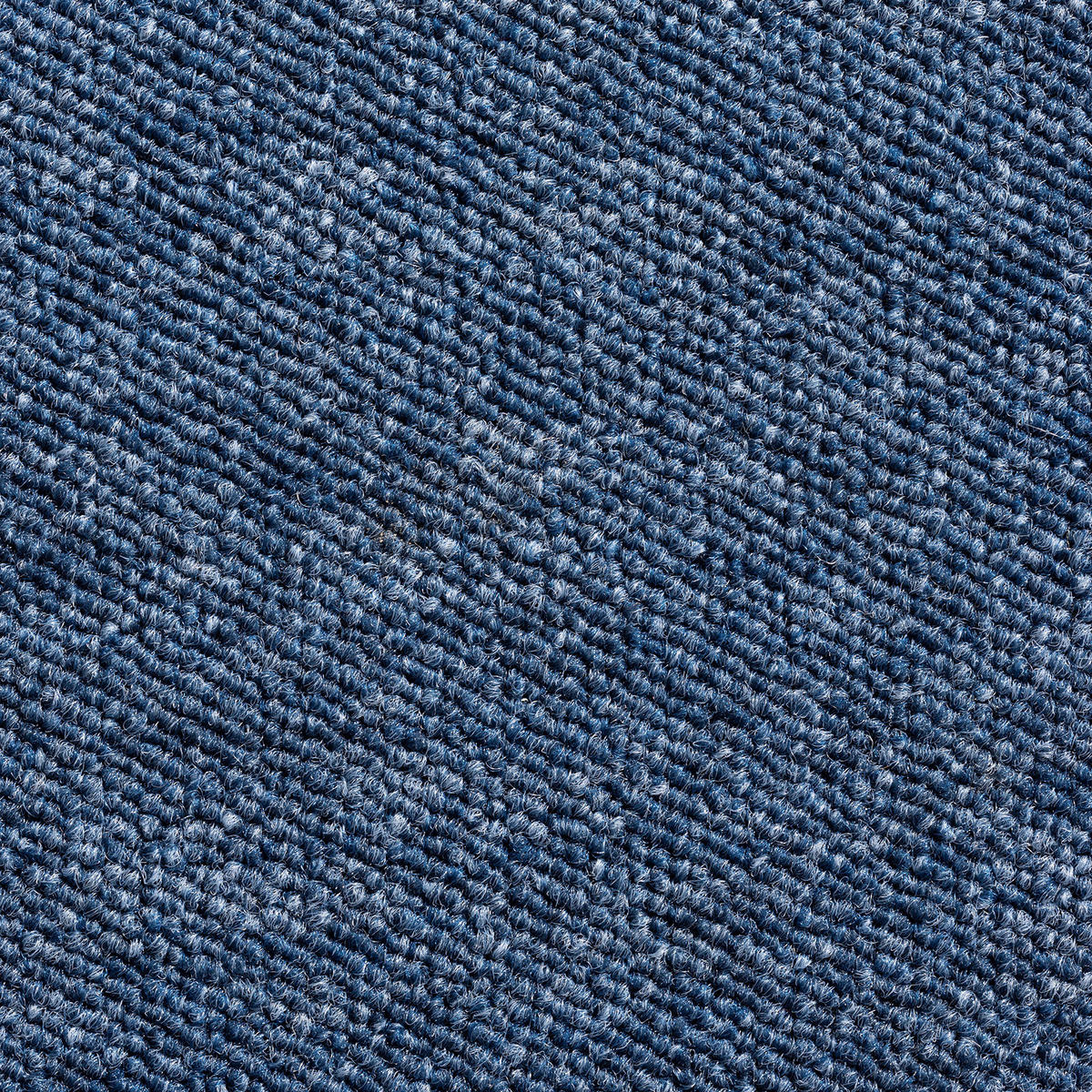 TEPPICHFLIESE 50/50 cm  in Hellblau  - Hellblau, Basics, Textil (50/50cm)