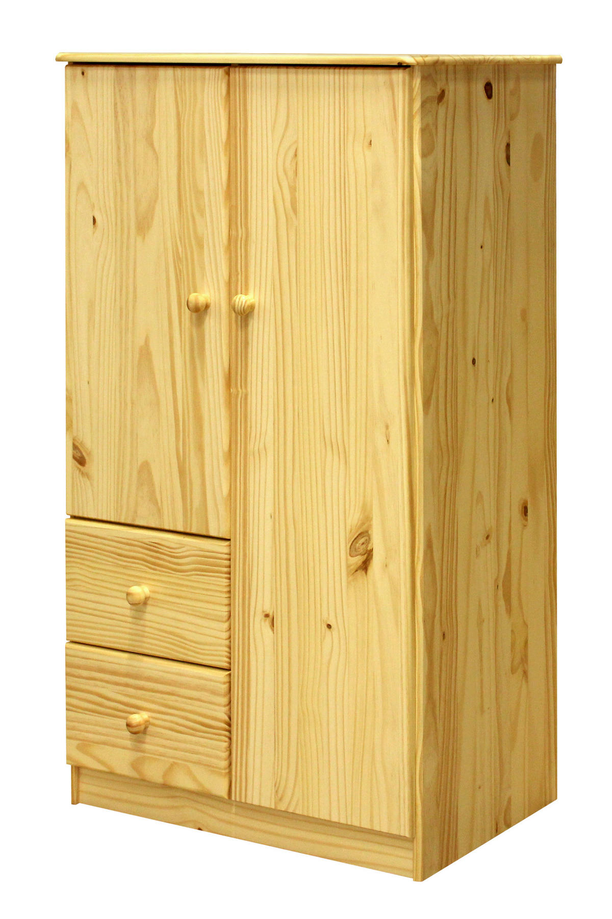 KLEIDERSCHRANK 80/136/43 cm,  in Naturfarben, 2-türig  - Naturfarben, Natur, Holz (80/136/43cm) - Livetastic