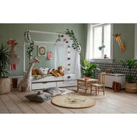 HAUSBETT Rollrost 70/160 cm  in Weiß  - Naturfarben/Weiß, MODERN, Holz (70/160cm) - MID.YOU