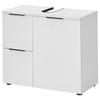 WASCHBECKENUNTERSCHRANK 70/60/35 cm  - Schwarz/Weiß, KONVENTIONELL, Holzwerkstoff/Kunststoff (70/60/35cm) - Xora