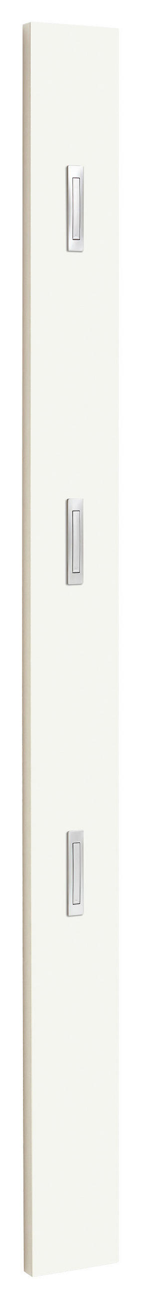 GARDEROBENPANEEL 14/170/3 cm - Weiß, Design (14/170/3cm)