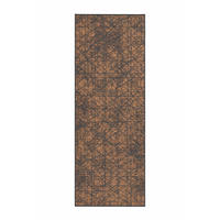 FLATVÄVD MATTA 80/150 cm Kalea  - gul, Basics, textil (80/150cm) - Kayoom