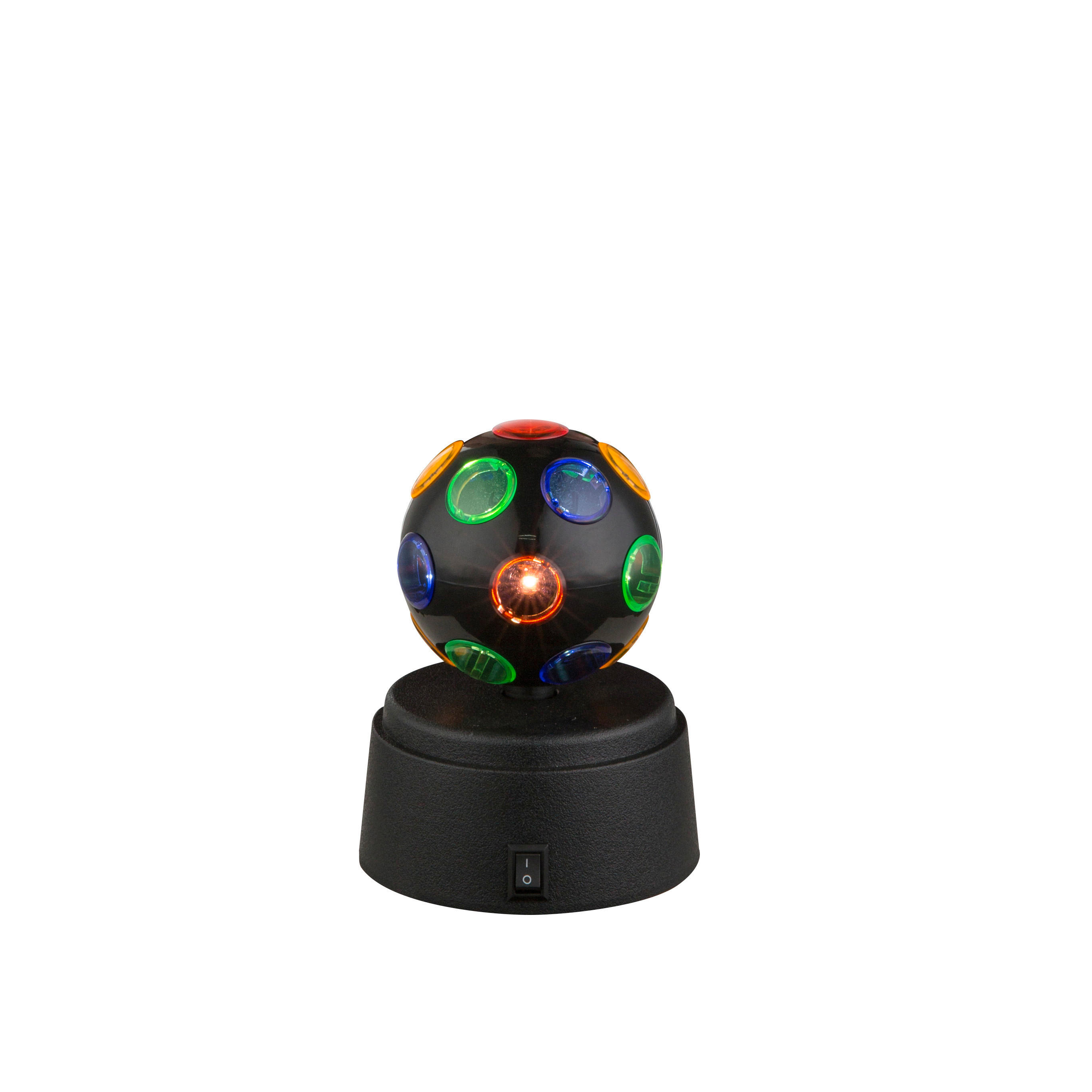 LED BORDSLAMPA 9/12 cm   - multicolor/svart, Basics, plast (9/12cm)