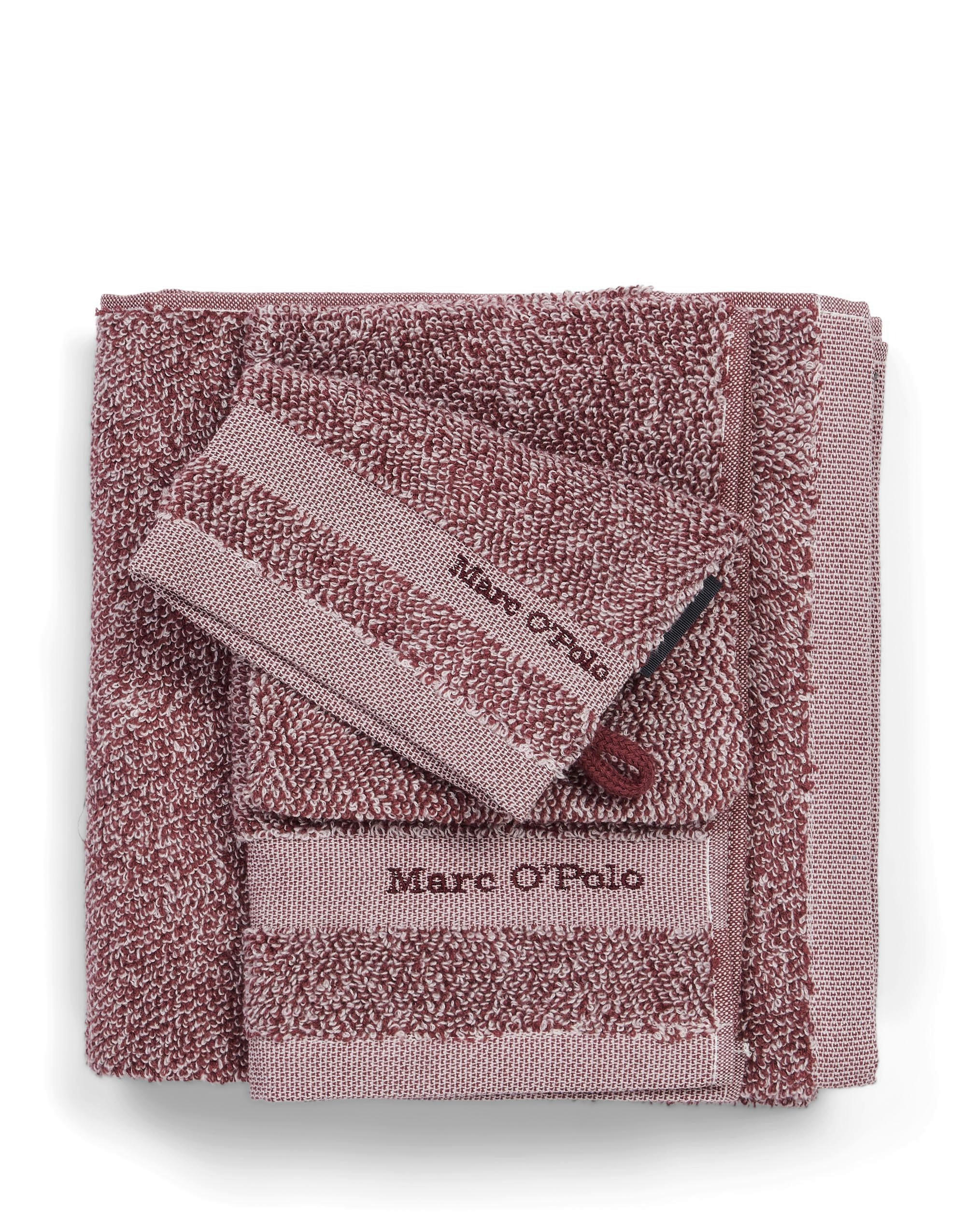 GÄSTETUCH H/W 2019 Aubergine 30/50 cm  - Aubergine, Basics, Textil (30/50cm) - Marc O'Polo