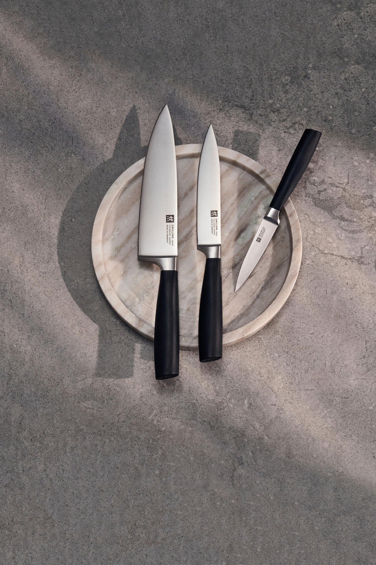 FLEISCHMESSER Crave  - Edelstahlfarben/Schwarz, Basics, Kunststoff/Metall (37,5/8,5/2,8cm) - Zwilling