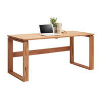 PSACÍ STŮL, barvy buku, 160/70/75 cm - barvy buku, Natur, dřevo (160/70/75cm) - Linea Natura