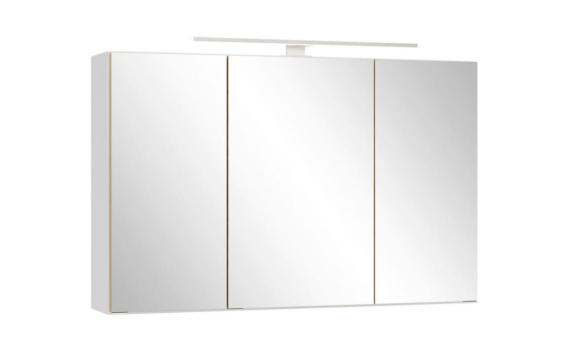 BADEZIMMER 2-teilig  in  - Wildeiche/Weiß, Trend, Glas/Holzwerkstoff (100/200/47cm) - Held