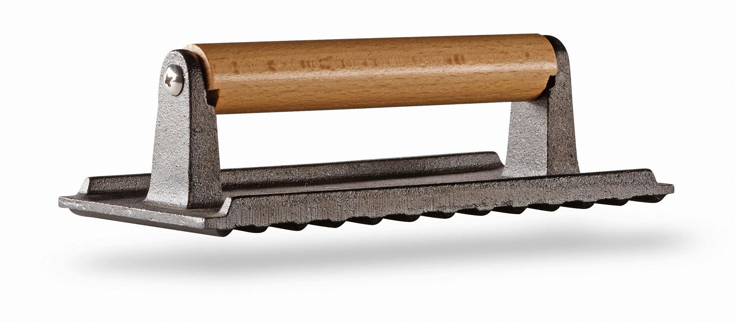 FLEISCHPRESSE   - Schwarz, Basics, Holz/Metall (20/10/7cm) - Echtwerk