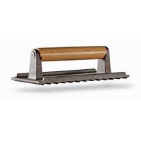 FLEISCHPRESSE   - Schwarz, Basics, Holz/Metall (20/10/7cm) - Echtwerk