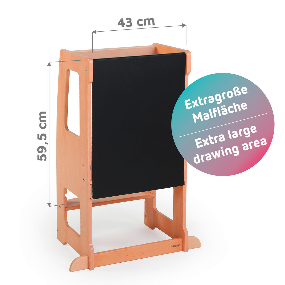 MALTAFEL  - Basics, Holz (60/43/2,30cm) - Tobi