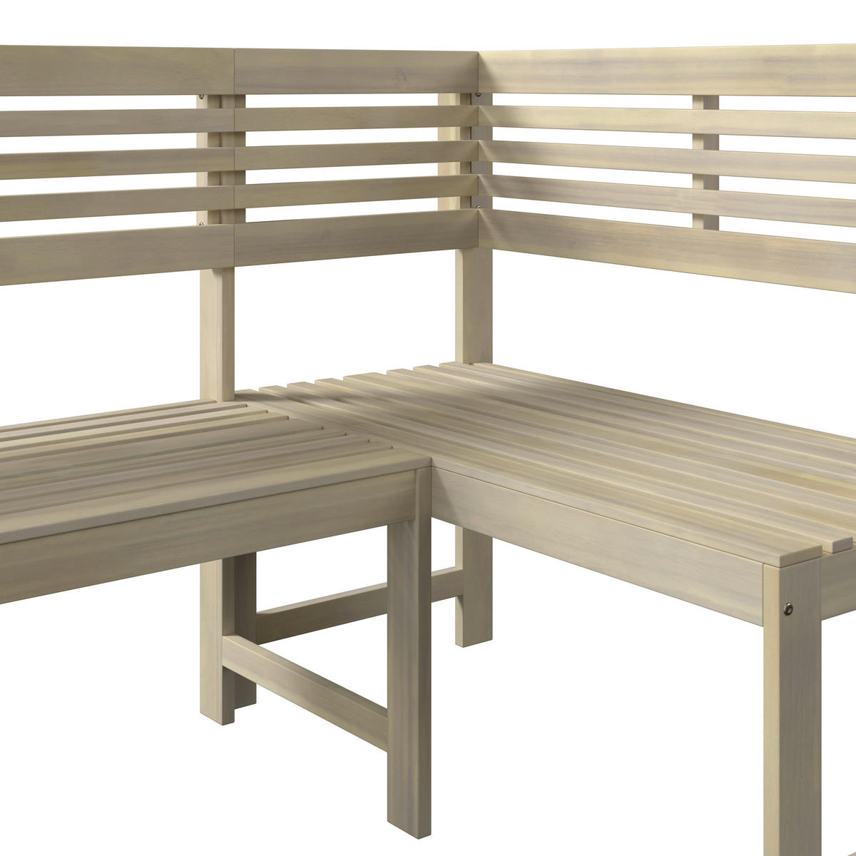 GARTENSET 3-teilig  - Akaziefarben, ROMANTIK / LANDHAUS, Holz - Ambia Garden