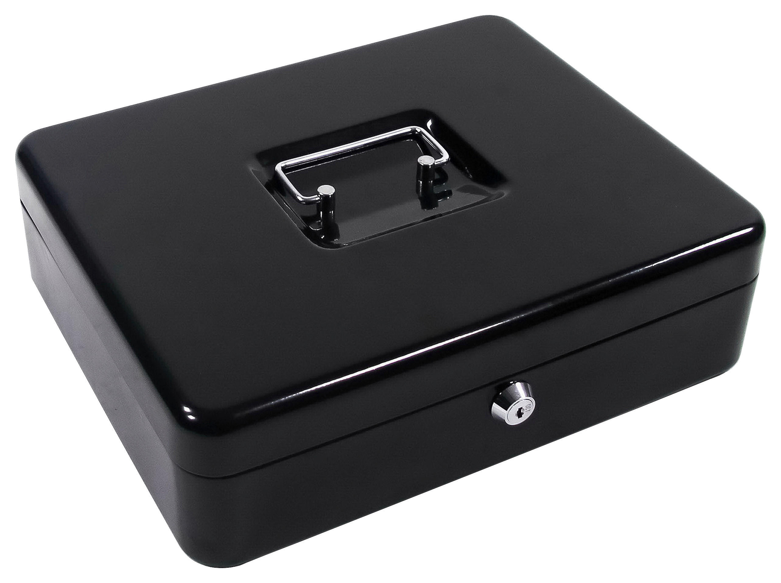 GELDKASSETTE - Schwarz, Basics, Metall (30/9/24cm) - MID.YOU