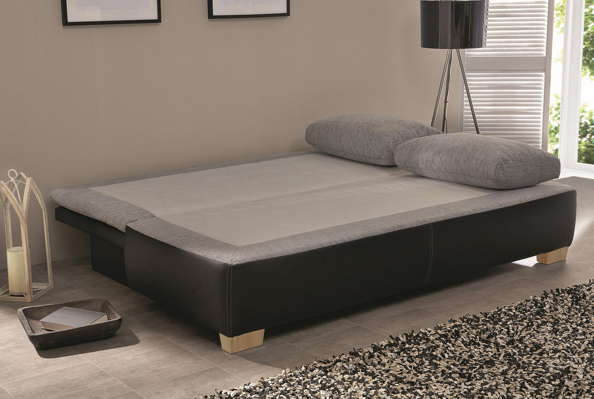 TROSJED tekstil  siva, crna    - siva/boje bagrema, Design, tekstil (200/80/93cm) - Xora