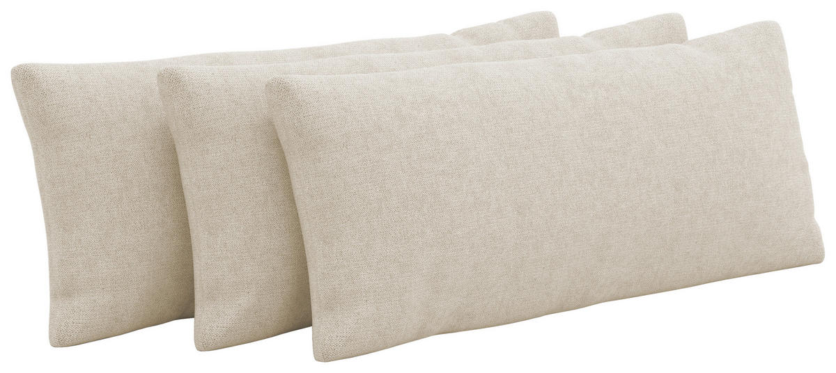 NIERENKISSEN  - Creme, KONVENTIONELL, Textil (65/25cm) - Sit & More